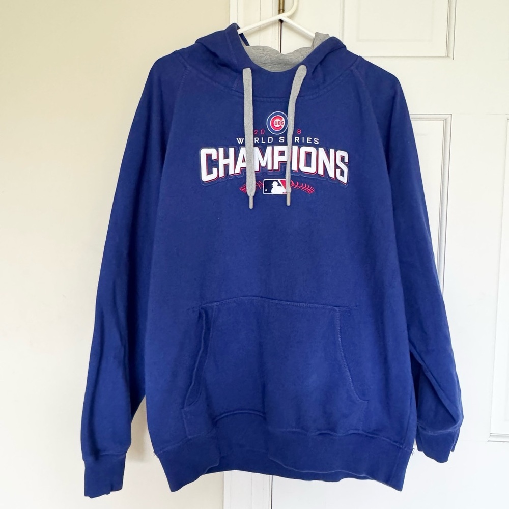 Chicago Cubs 2016 World Series Navy Hoodie